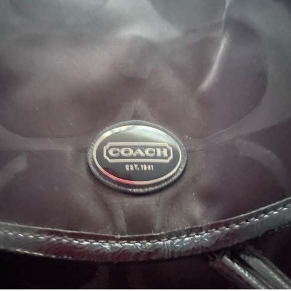 Coach Signature Backpack - Picture 7 of 9